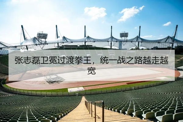 张志磊卫冕过渡拳王，统一战之路越走越宽（lejingt iyu）